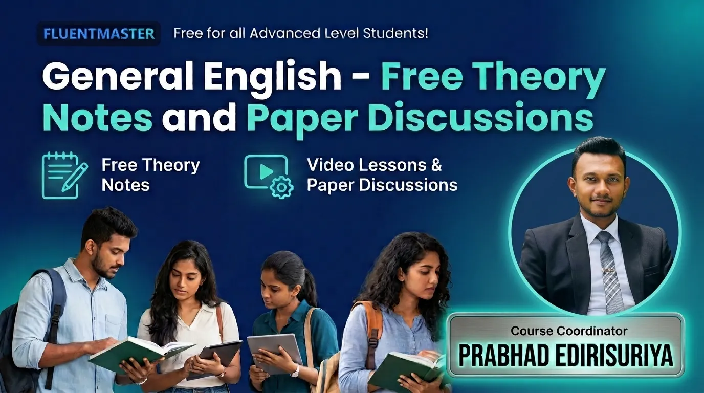 General English - Free Theory notes and Paper discussions